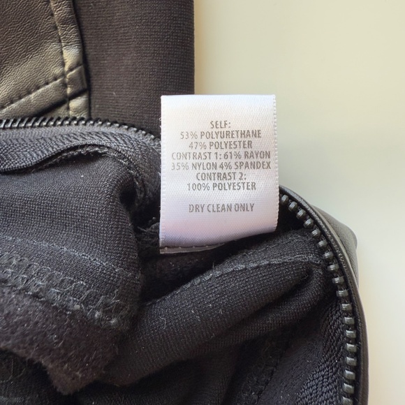 Bailey 44 Joggers Faux Leather Panels Black Size M - Picture 7 of 12